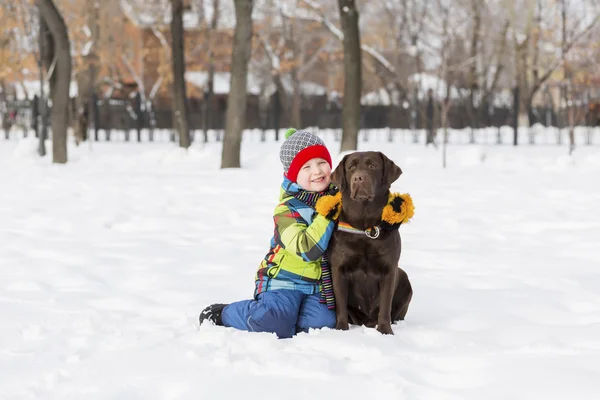 My best friend and I — Stock Photo, Image