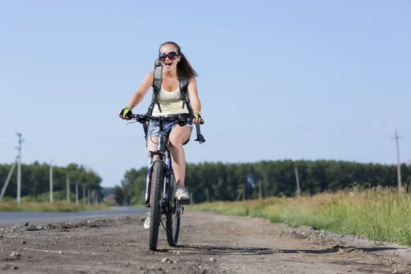 Summer bike walk — Stock Photo, Image