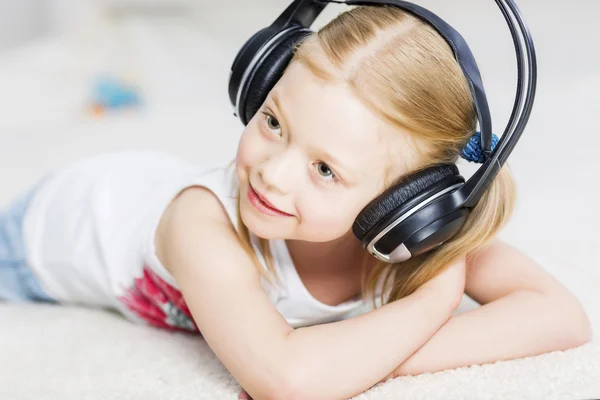 I like listen music — Stock Photo, Image