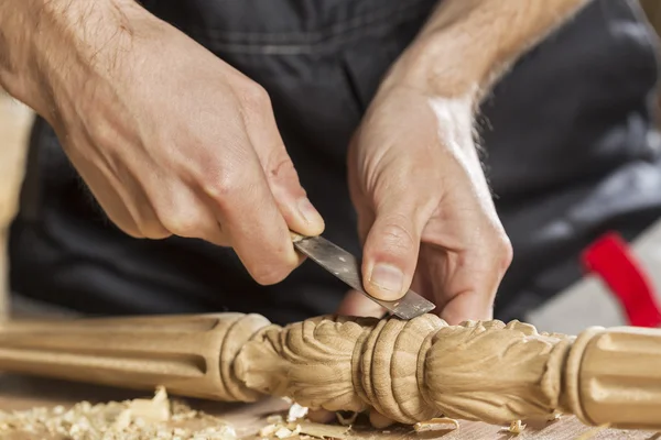 Carpenter at work — Stock Photo, Image