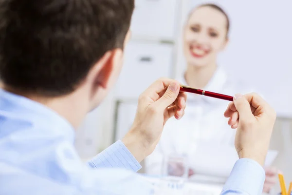 Zusammenarbeit in Partnerschaft — Stockfoto