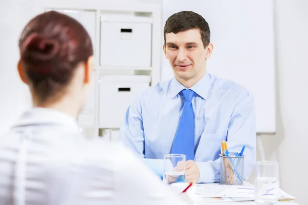 Trabajar en asociación — Foto de Stock