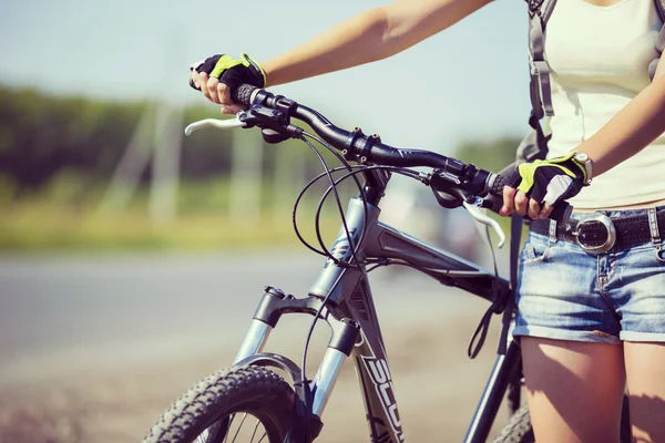 Sommaren cykel promenad — Stockfoto