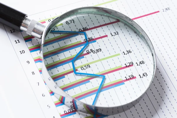 Informe de mercado — Foto de Stock