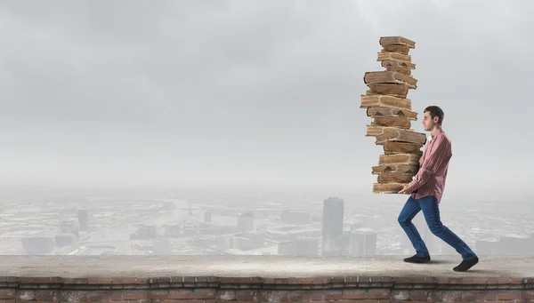 Devo studiare duramente. — Foto Stock