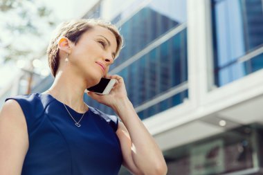 İş kadını Merhaba