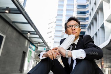 Onun iş için düşünme yeni strateji