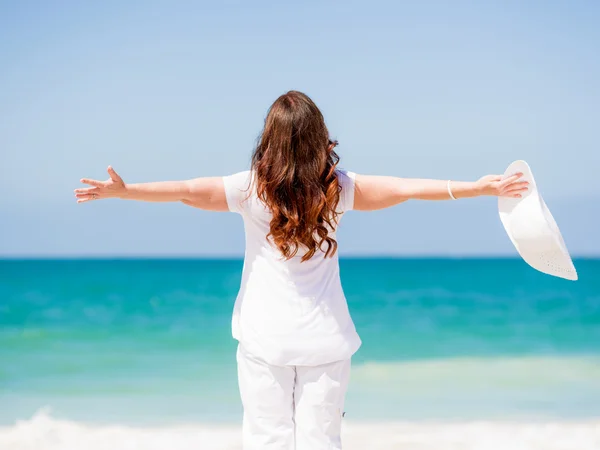 Mooie dag op het strand — Stockfoto