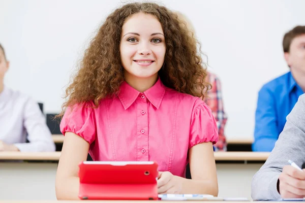 Studenten op Les — Stockfoto