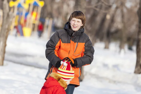 Winter activities — Stock Photo, Image