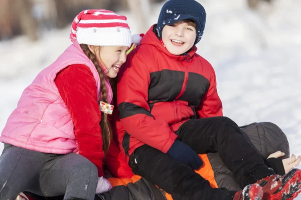 Winter activities — Stock Photo, Image