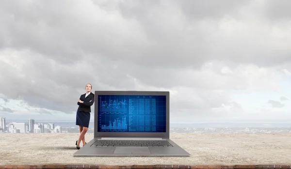 Ich habe eine großartige Arbeit geleistet — Stockfoto