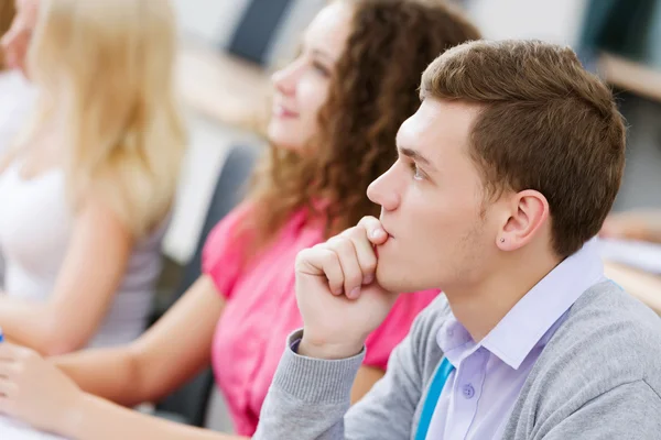 Studenter på lektion — Stockfoto