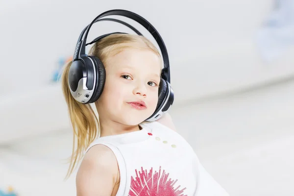 I like listen music — Stock Photo, Image