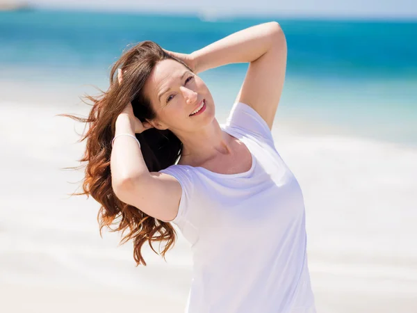 Hermoso día en la playa — Foto de Stock