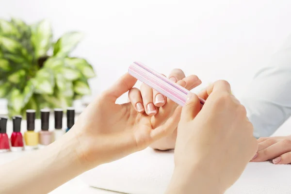 In nail salon — Stock Photo, Image