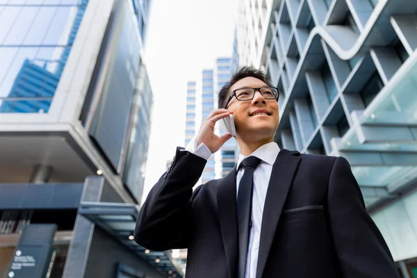 Estou sempre em contato com a empresa ny — Fotografia de Stock