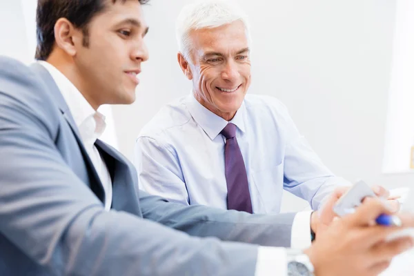 Diskussion ist der Weg zur Lösung — Stockfoto