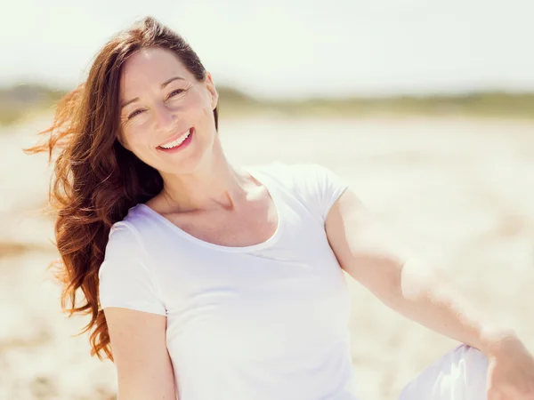 Beautiful day on the beach — Stock Photo, Image