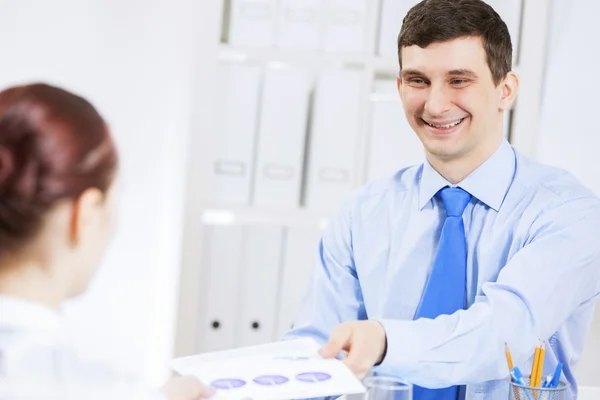 Lavorare in partenariato — Foto Stock