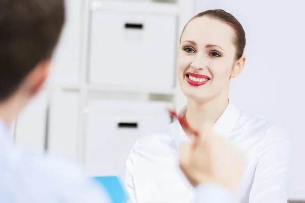 Lavorare in partenariato — Foto Stock