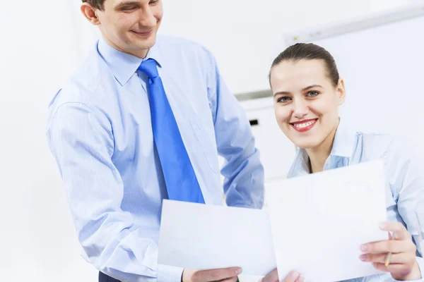 Lavorare in partenariato — Foto Stock