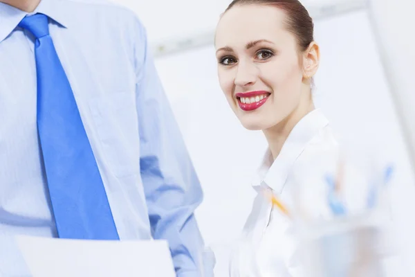 Lavorare in partenariato — Foto Stock