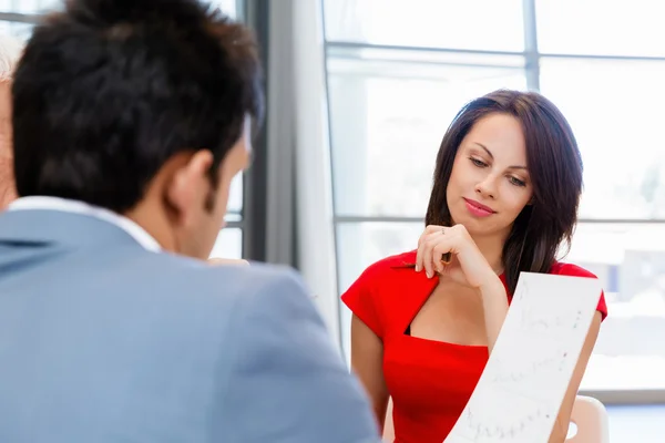 Working as a team — Stock Photo, Image