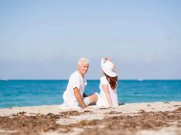 Net ons en de Oceaan — Stockfoto