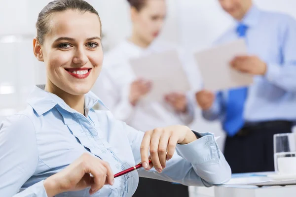 Trabajar en asociación — Foto de Stock