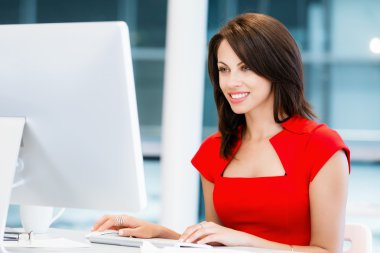 Modern başarılı iş kadını