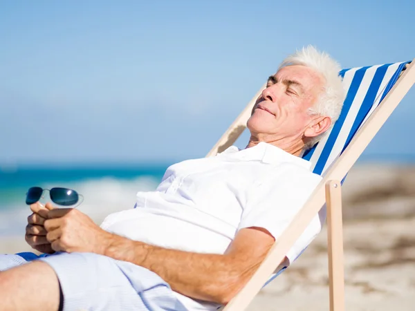 Relaxing at sea — Stock Photo, Image