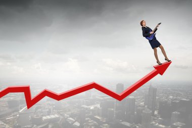 Başarı melodi oynarken