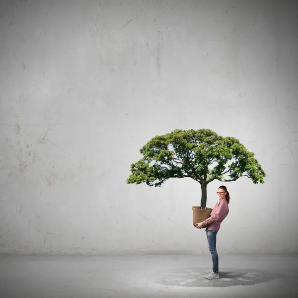 Laat de natuur beschermen — Stockfoto