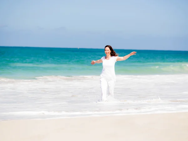 Mooie dag op het strand — Stockfoto