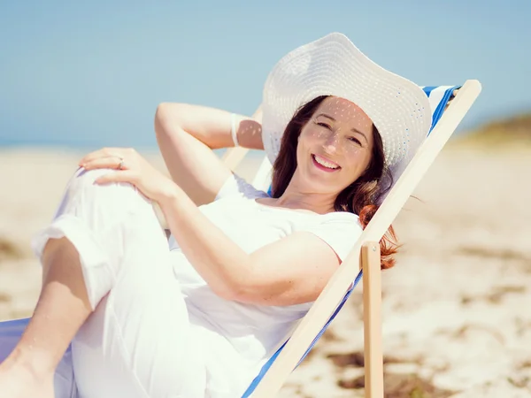 Bella giornata in spiaggia — Foto Stock