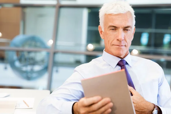 Successo e professionalità di persona — Foto Stock