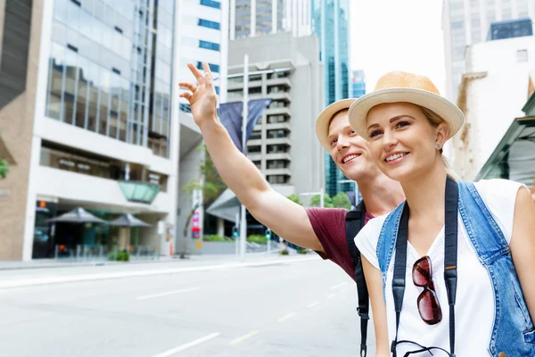 Necesitamos que nos lleven. — Foto de Stock