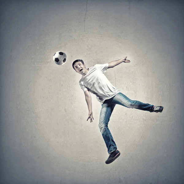 Football fan — Stock Photo, Image