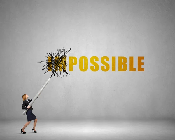 Nothing is impossible — Stock Photo, Image