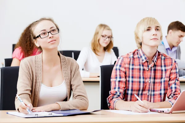 Studenti a lezione — Foto Stock