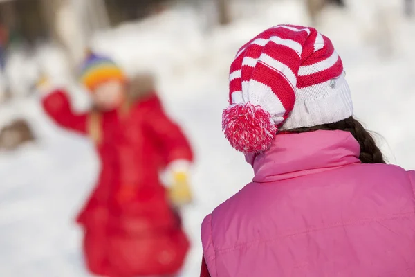 Winteraktivität — Stockfoto