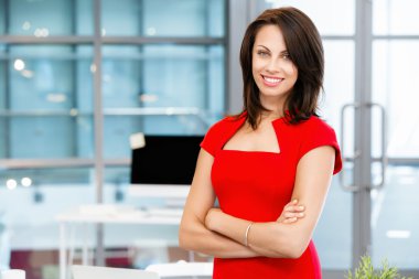 Modern başarılı iş kadını