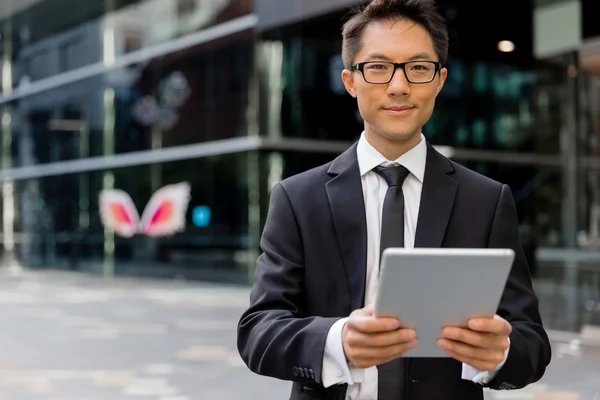 Technologie is een deel van mijn leven — Stockfoto