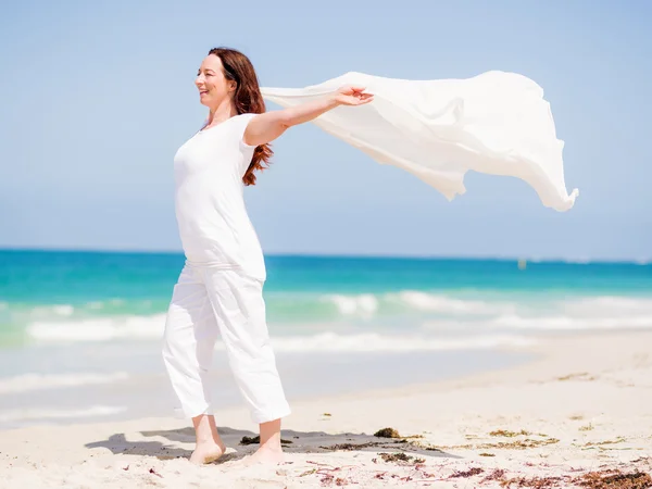 Mooie dag op het strand — Stockfoto