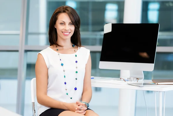 Modern successful business woman — Stock Photo, Image