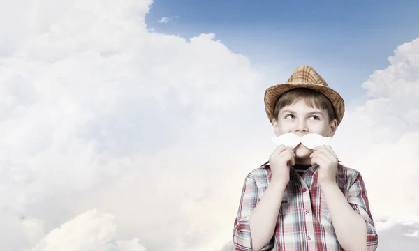 Kid having fun — Stock Photo, Image