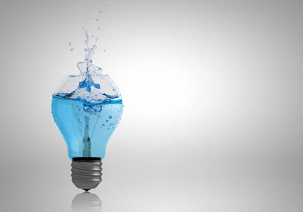 Lampa med vatten — Stockfoto