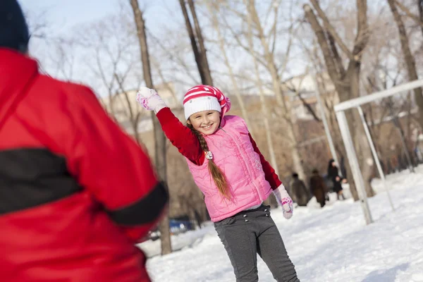 Winter activity — Stock Photo, Image