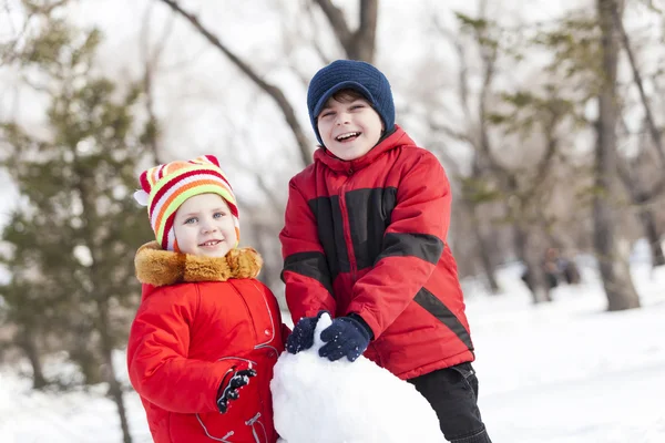 Invierno juegos activos —  Fotos de Stock